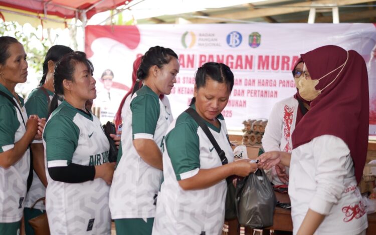 Rangkaian Rupiah Berdaulat, Gerakan Pangan Murah Sasar Warga Krayan Barat, 400 Kg Bahan Pangan Ludes Terjual