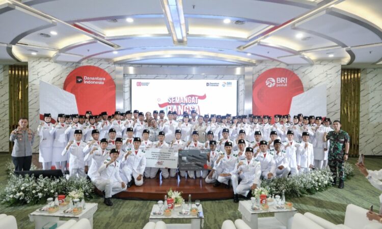 Apresiasi Anggota Paskibraka dan Tenaga Pendukung di Momen HUT ke-80 RI, 15 Tahun BRI Ikut Mendukung Dorong Semangat Nasionalisme