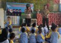 Polisi Sahabat Anak, Satlantas Polres Tarakan Edukasi Murid PAUD Tentang Keselamatan