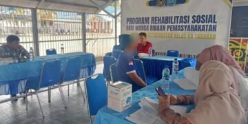 Rehabilitasi Pemasyarakatan bagi Warga Binaan Kolaborasi BNNP Kaltara, Langkah Lapas Tarakan Perkuat P4GN