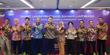 Rapat Umum Pemegang Saham Luar Biasa Telkom 2025 Tetapkan Perubahan Pengurus Perseroan