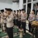 Tampil Memukau lewat Hadrah, Personel Hadrah Polres Tarakan Meriahkan Maulid Nabi di Masjid Arroyyan