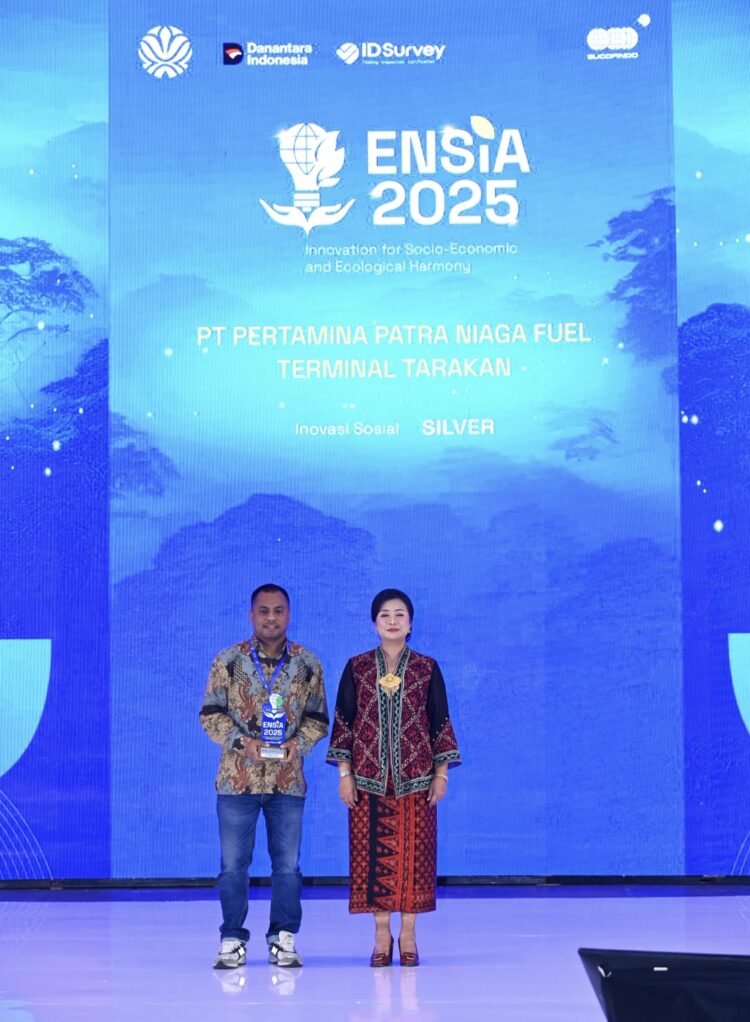 Pertamina FT Tarakan Sukses Raih Penghargaan Inovasi Sosial ENSIA 2025