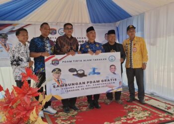 Tahun Ini PDAM Kembali Pasang 3.000 Sambungan Gratis Lewat Program SRGP, Seremoni Dimulai di Dua RT Dapat 400 SR