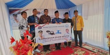 Tahun Ini PDAM Kembali Pasang 3.000 Sambungan Gratis Lewat Program SRGP, Seremoni Dimulai di Dua RT Dapat 400 SR