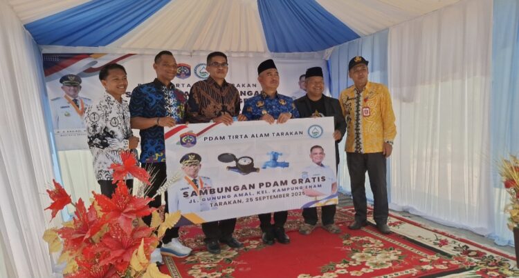Tahun Ini PDAM Kembali Pasang 3.000 Sambungan Gratis Lewat Program SRGP, Seremoni Dimulai di Dua RT Dapat 400 SR