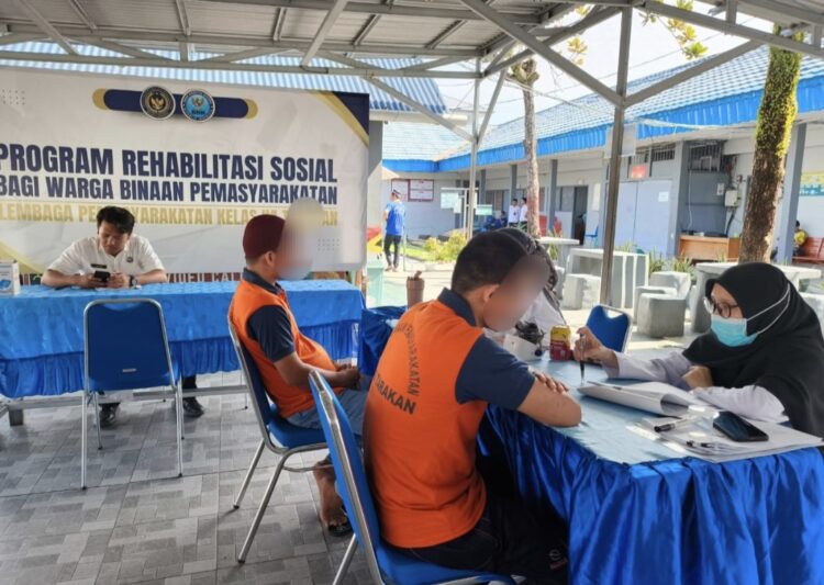 Perkuat  Program P4GN, Lapas Tarakan Kerja Sama BNNP Kaltara Gelar Rehabilitasi Pemasyarakatan