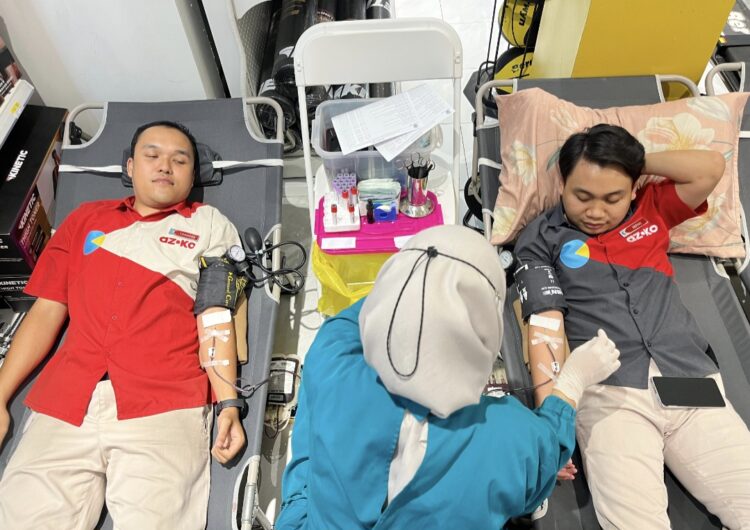 Azko Tarakan Kembali Gelar Donor Darah,  Hadirkan dan Rayakan Suasana Baru Toko dengan Promo Istimewa