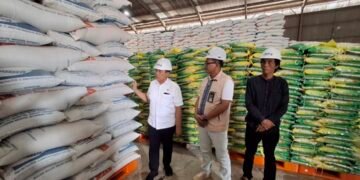 Komisi IV DPR RI Dapil Kaltara, H. Hasan Saleh Tinjau Gudang Bulog Tarakan, Tegaskan Area Bersih, Stok Aman