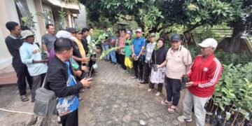 Anggota DPR RI Dapil Kaltara  H. Hasan Saleh Salurkan 25.000 Bibit ke Kelompok Tani Tarakan