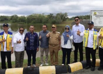 Paparkan Upaya Strategis, Wali Kota Tarakan Dampingi Komisi V DPR RI Tinjau Embung Binalatung