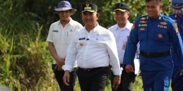 Hibahkan Lahan untuk Ditpolairud Polda, Wali Kota Tarakan Tinjau Kawasan Siap Bangun Juata Laut