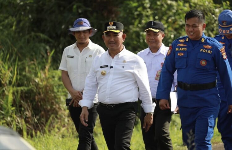 Hibahkan Lahan untuk Ditpolairud Polda, Wali Kota Tarakan Tinjau Kawasan Siap Bangun Juata Laut