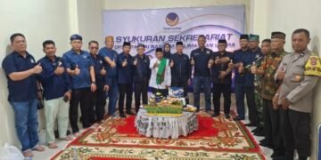 HUT ke-14 Berlangsung Sederhana, Pesan  Ketum NasDem Surya Paloh Kader Harus Sentuh Masyarakat