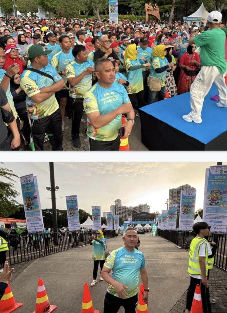 DPD RI Green Democrazy Fun Walk, Wali Kota Tarakan Sebut Jadi Ajang Silaturahmi
