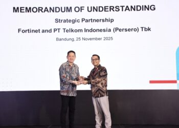 Telkom Jalin Kemitraan Strategis dengan Fortinet Guna Perkuat Infrastruktur Digital dan Keamanan Siber