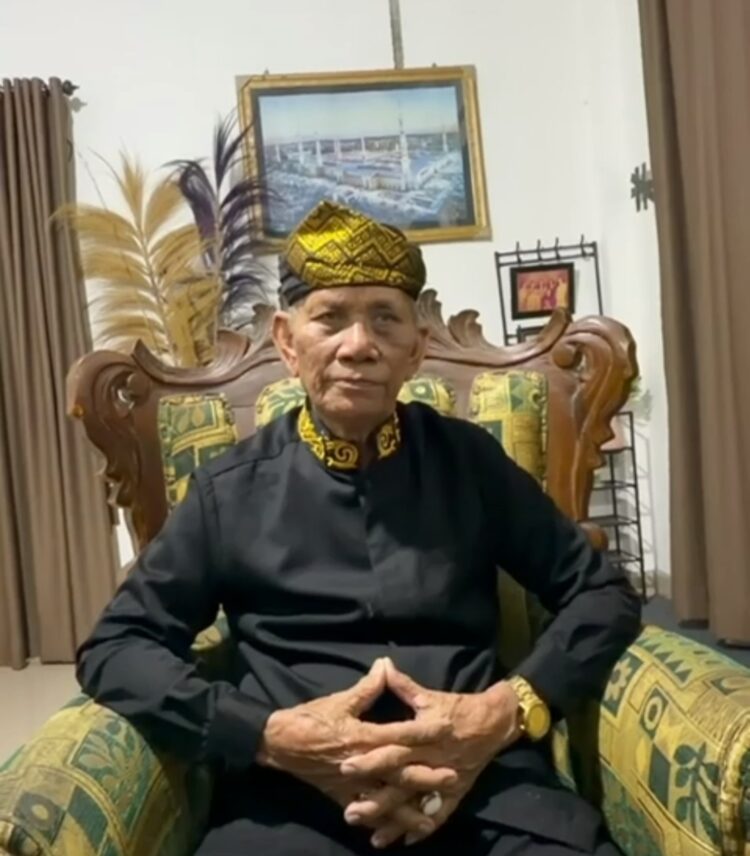 Ketua Lembaga Adat Tidung Ulun Pagun Kota Tarakan H. Abdul Wahab Bawa Pesan Damai, Harapkan Masyarakat Ikut Jaga Kondusivitas