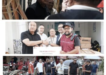 Telkom Group Salurkan Bantuan Kemanusiaan dan Aktifkan 13 Titik Internet Satelit untuk Korban Bencana Sumatera