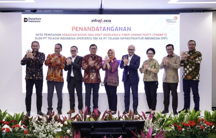 Telkom Resmi Teken Akta Spin-Off, InfraNexia Jadi Mesin Pertumbuhan Baru Infrastruktur Digital TelkomGroup