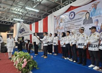 Pengurus YPOK Provinsi Kaltara Dilantik Ketua Umum Aldina Olii, Harapkan Lahir Generasi Atlet Berprestasi