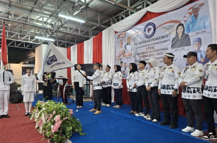 Pengurus YPOK Provinsi Kaltara Dilantik Ketua Umum Aldina Olii, Harapkan Lahir Generasi Atlet Berprestasi