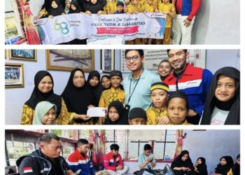 Momen HUT ke-68 Pertamina, Pertamina Patra Niaga Regional Kalimantan Tebar Kepedulian di Tarakan