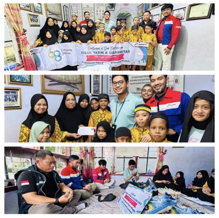 Momen HUT ke-68 Pertamina, Pertamina Patra Niaga Regional Kalimantan Tebar Kepedulian di Tarakan