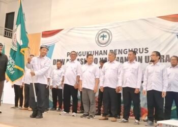 Muhammad Khoiruddin, Ketua DPW APKASINDO Kaltara Bersama Jajaran Pengurus Resmi Dilantik