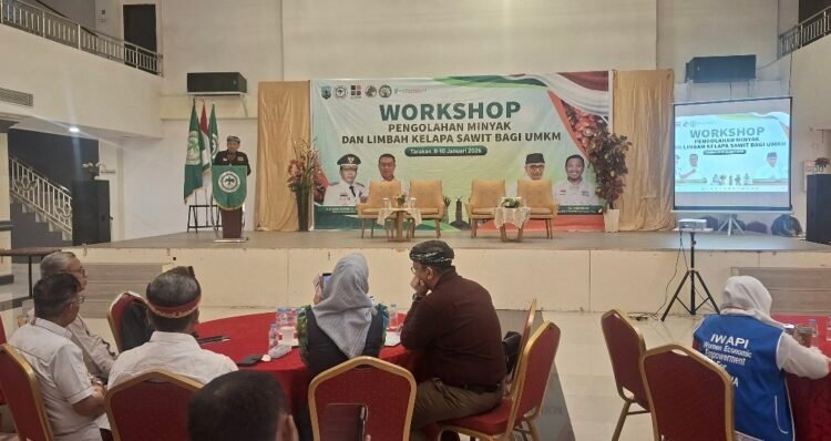 Workshop Pengelolaan Minyak dan Limbah Kelapa Sawit, Harapkan Petani Tak Bergantung Harga Jual TBS