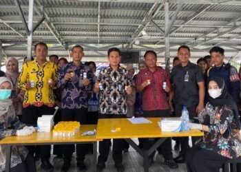 Komitmen Wujudkan Lapas Tarakan Zero Halinar, Petugas dan Warga Binaan Ikuti Test Urine Mendadak