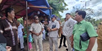 Relokasi PKL Buah Musiman di Depan Indoor Ditunda, Ketua DPRD Tarakan Soroti Klaim Lahan