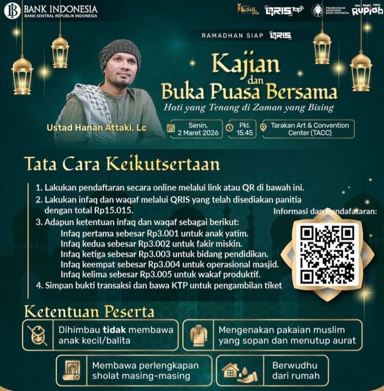 Tak Sampai Sehari Dirilis, Kuota Pendaftar Kajian Hanan Attaki di TACC Langsung Full