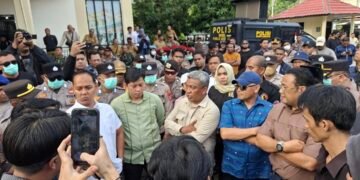 Ketua DPRD Tarakan Apresiasi Aksi Aliansi GAMPAR  Berlangsung Damai
