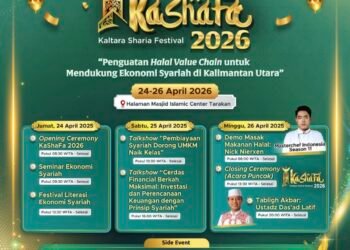 KASHAFA 2026 Digelar di Tarakan, BI Kaltara Perkuat Halal Value Chain dan UMKM Syariah, Kegiatan Berlangsung 24-26 April
