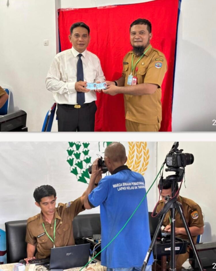 Lapas Tarakan Gandeng Disdukcapil, Optimalisasi Pelayanan Administrasi Kependudukan Bagi Warga Binaan