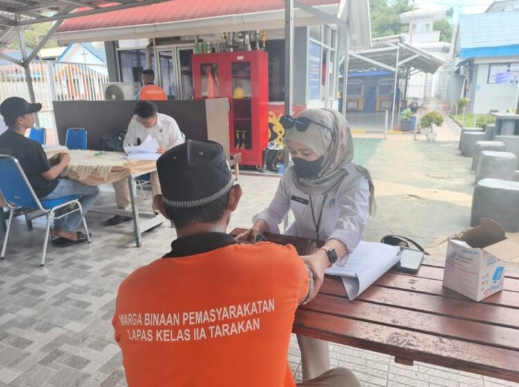 Rehabilitasi Warga Binaan di Lapas Tarakan Berjalan Berkelanjutan, Dukung Program Lapas Bersih Narkoba