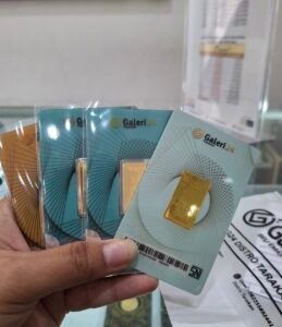 Emas jadi salah satu produk investasi masyarakat tren di Kaltara. 