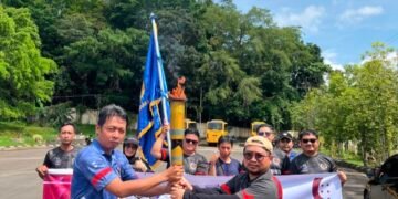 Kirab Obor Porwada II Kaltara Kelilingi Tarakan, Jadi Simbol Semangat, Kontingen Tarakan Targetkan Mengulang Juara Umum