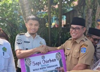 Lapas Terima Bantuan Sapi Kurban dari Pemkot Tarakan, Jadi Dukungan Moral Bagi Warga Binaan