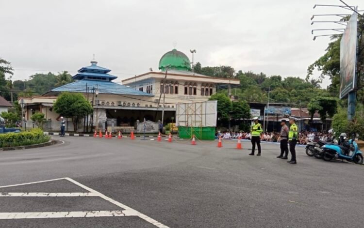 Idul Adha di Kaltara Berjalan Kondusif, 146 Personel Polres Tarakan Dikerahkan Jaga Situasi Kamtibmas Pelaksanaan Salat Id