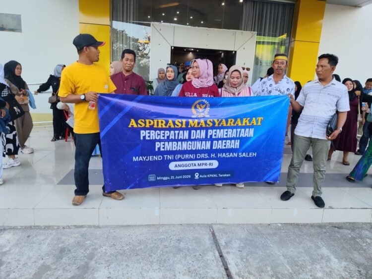 Aspirasi Masyarakat Menggema di Tarakan, Hasan Saleh Siap Perjuangkan Pembangunan Daerah