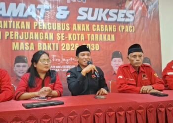 PDIP Lantik Pengurus PAC se-Kota Tarakan Masa Bakti 2025-2030, Didominasi Wajah Baru dan Anak Muda