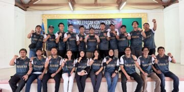Pertahankan Juara Umum Porwada II Kaltara, 11 Emas Dibawa Pulang Kontingen PWI Tarakan