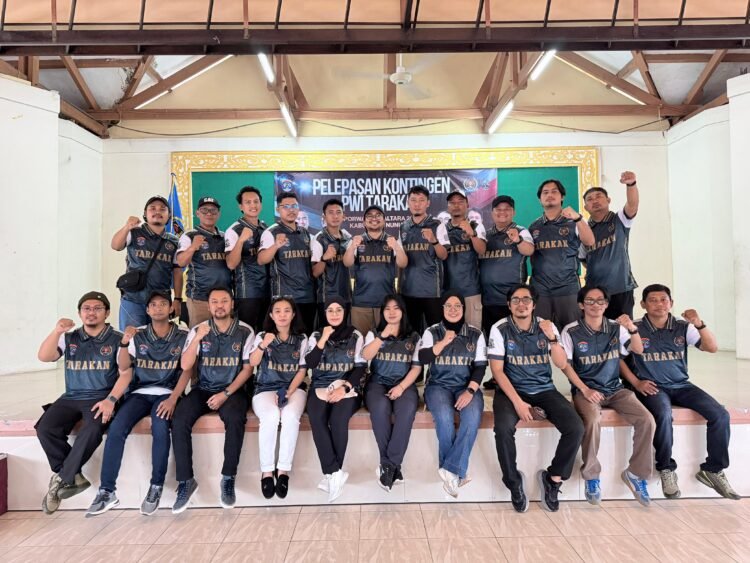 Pertahankan Juara Umum Porwada II Kaltara, 11 Emas Dibawa Pulang Kontingen PWI Tarakan
