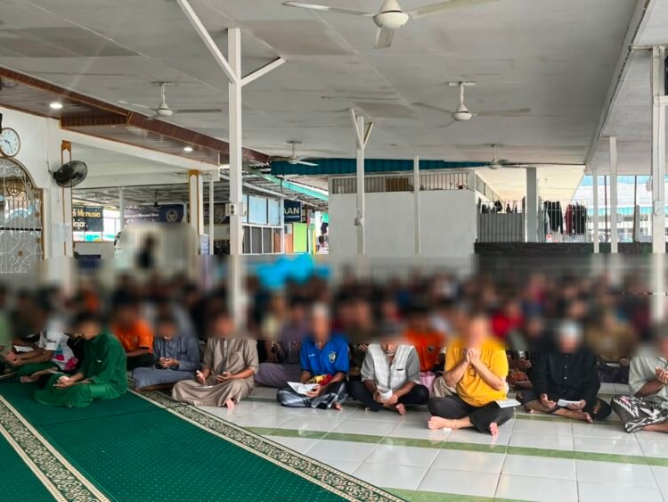Lapas Tarakan Jadikan Dzikir Jumat Bagian Pembinaan, Dorong Perubahan Perilaku Warga Binaan