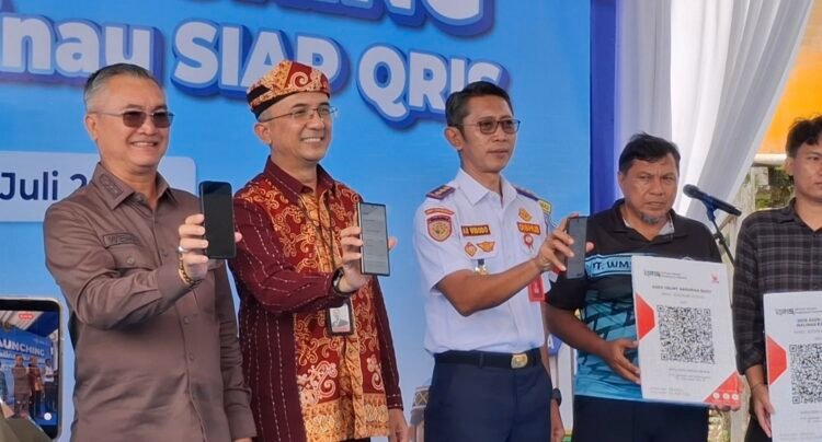 KPwBI Kaltara Launching Pelabuhan Malinau Siap QRIS, Upaya Permudah Layanan Pembelian Tiket Penumpang
