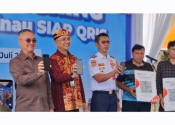 KPwBI Kaltara Launching Pelabuhan Malinau Siap QRIS, Upaya Permudah Layanan Pembelian Tiket Penumpang
