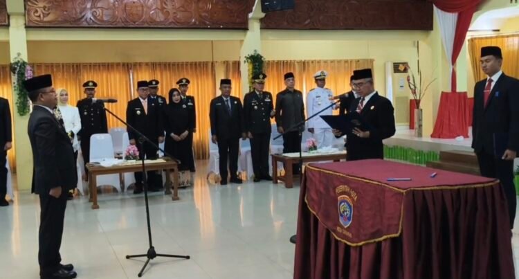 Abdul Azis Hasan Resmi Jabat Sekda Tarakan, Wali Kota Minta Percepat Program Prioritas di Tengah Keterbatasan Anggaran