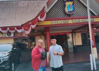 Aliansi Tarakan Cinta Damai Datangi Polres Tarakan, Pastikan Progres Perkembangan Laporan Dugaan Penistaan Pancasila, Polisi: Masih Periksa Saksi