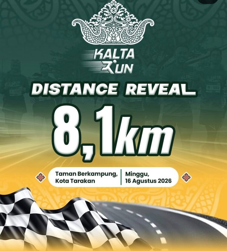 Pendaftaran 8,1K KALTA RUN 2026 Dibuka Hari Ini Pukul 14.00 WITA, Donasi Rp81.131 via QRIS, Peserta Dapat Jersey hingga Medali Finisher